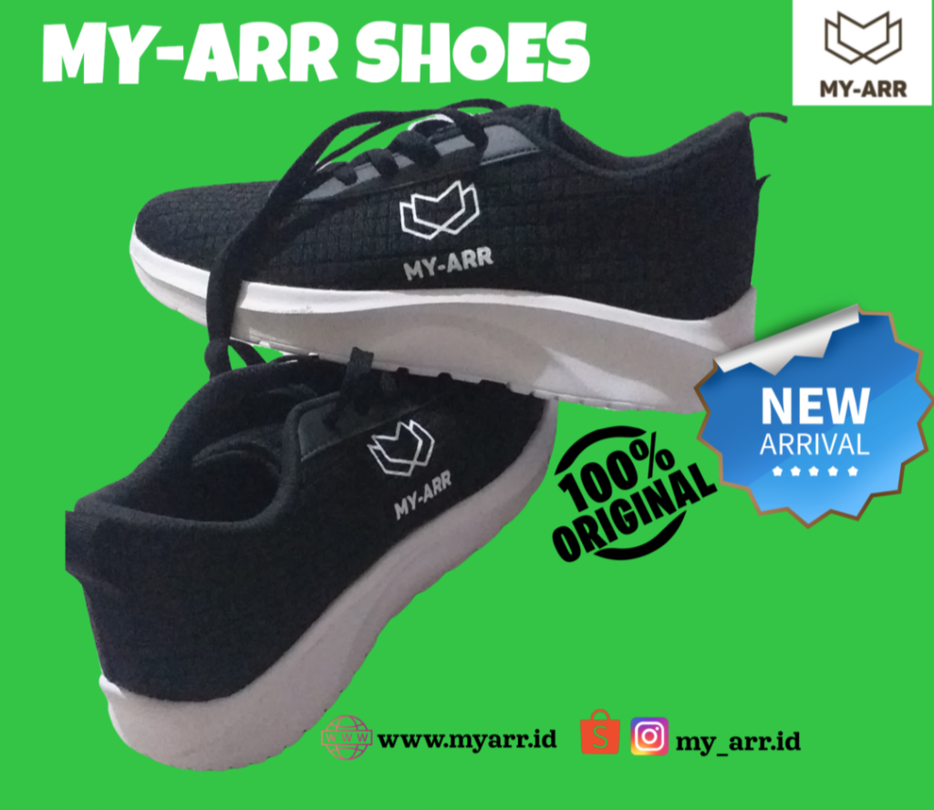 SEPATU MY-ARR Hitam