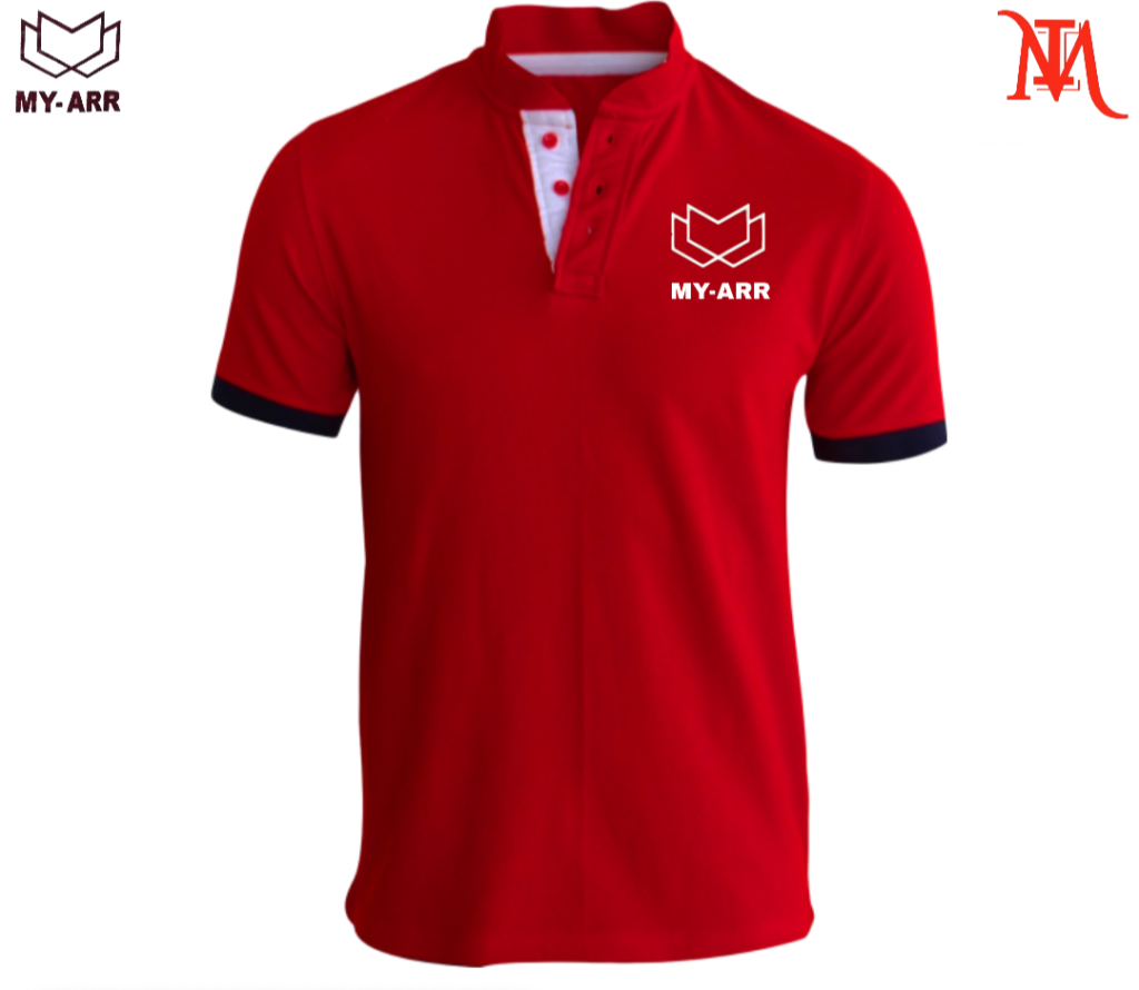 Kaos Polo Merah MY-ARR