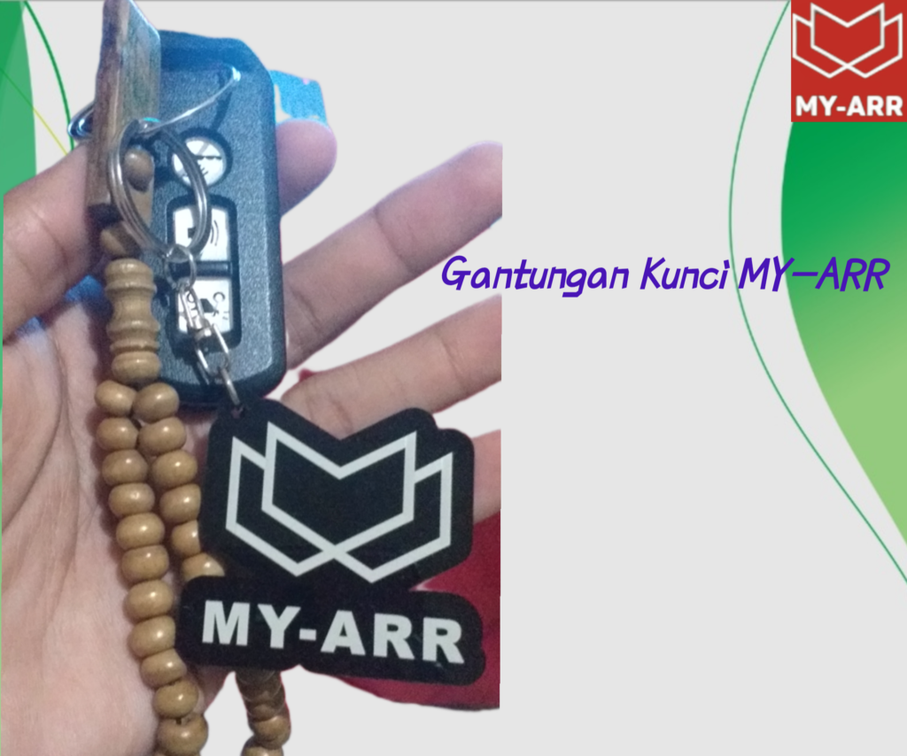 Gantungan Kunci Logo MY-ARR